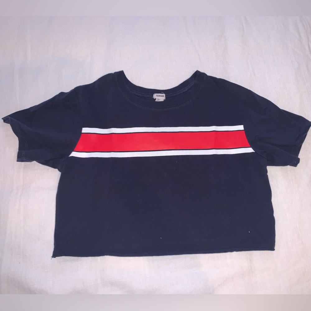 Cropped Garage Tee Shirt